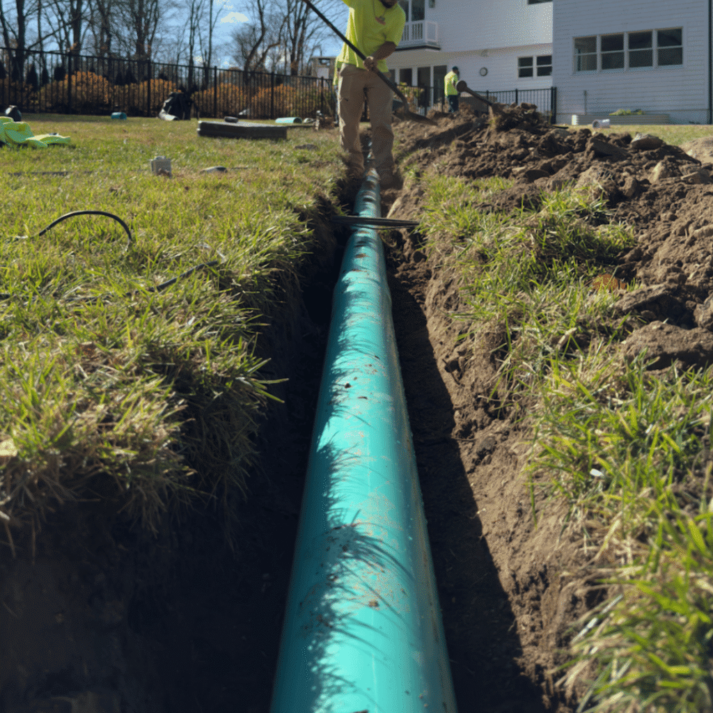 cctv yard drain camera inspection Connecticut stormwater authority